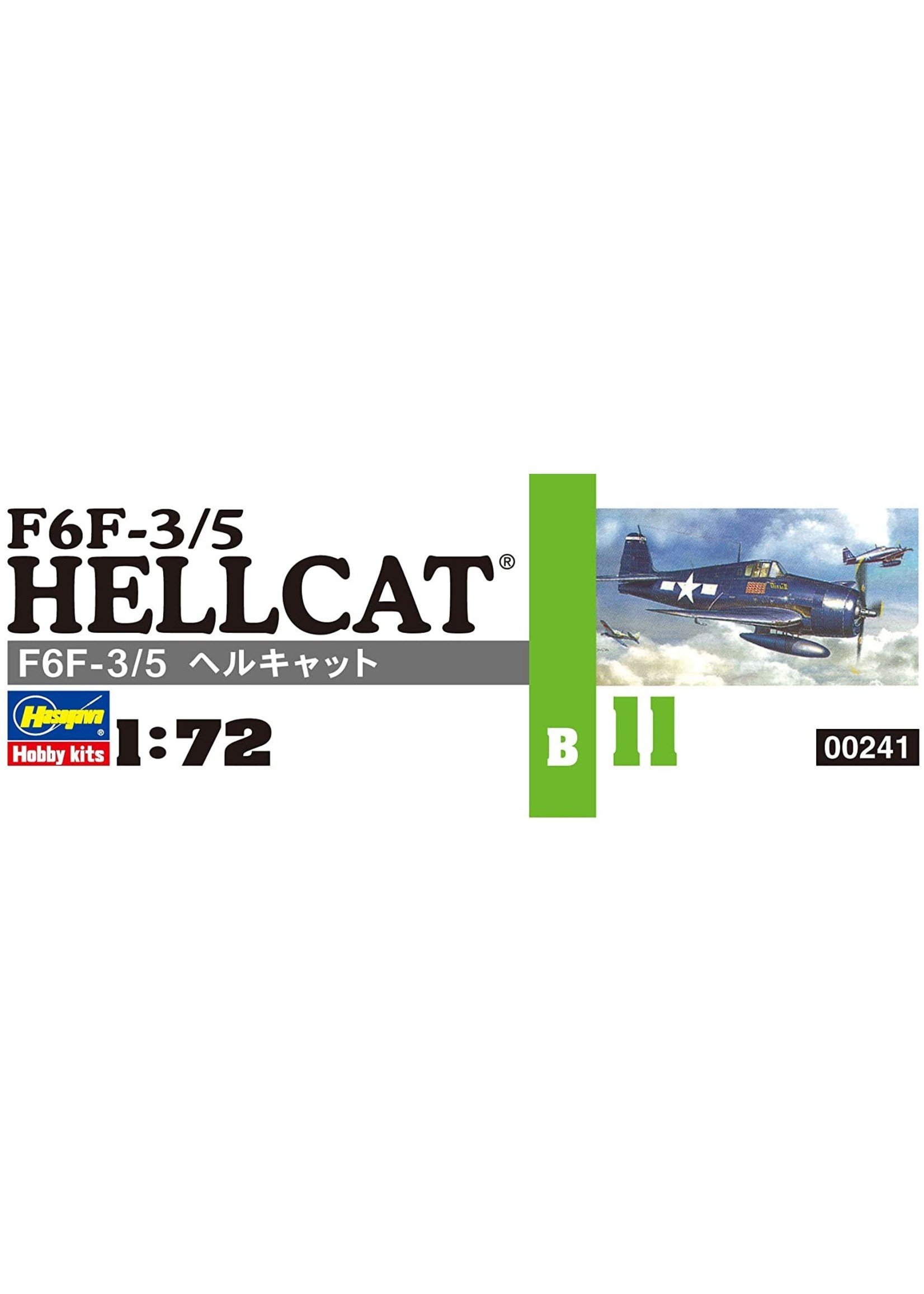 Hasegawa HSG 241 F6F-3/5 Hellcat 1:72