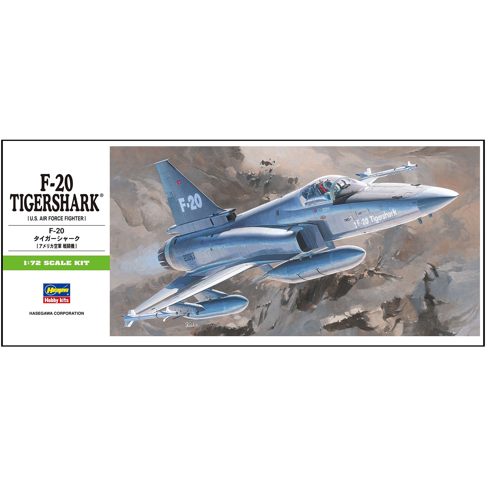 Hasegawa 233 - 1/72 F-20 Tigershark