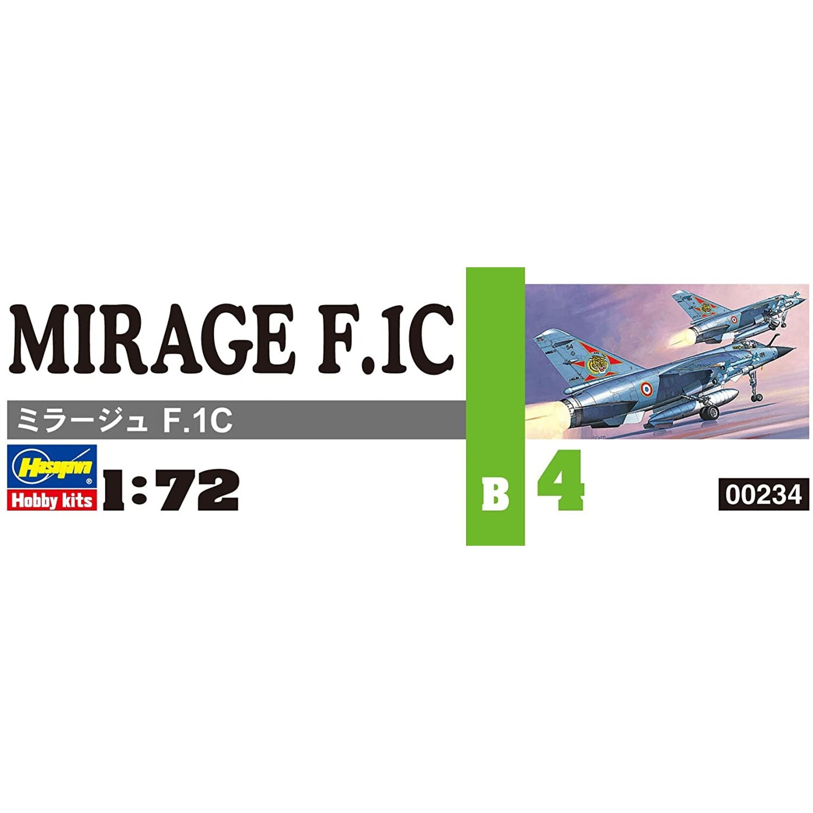 Hasegawa 234 - 1/72 Mirage F.1C