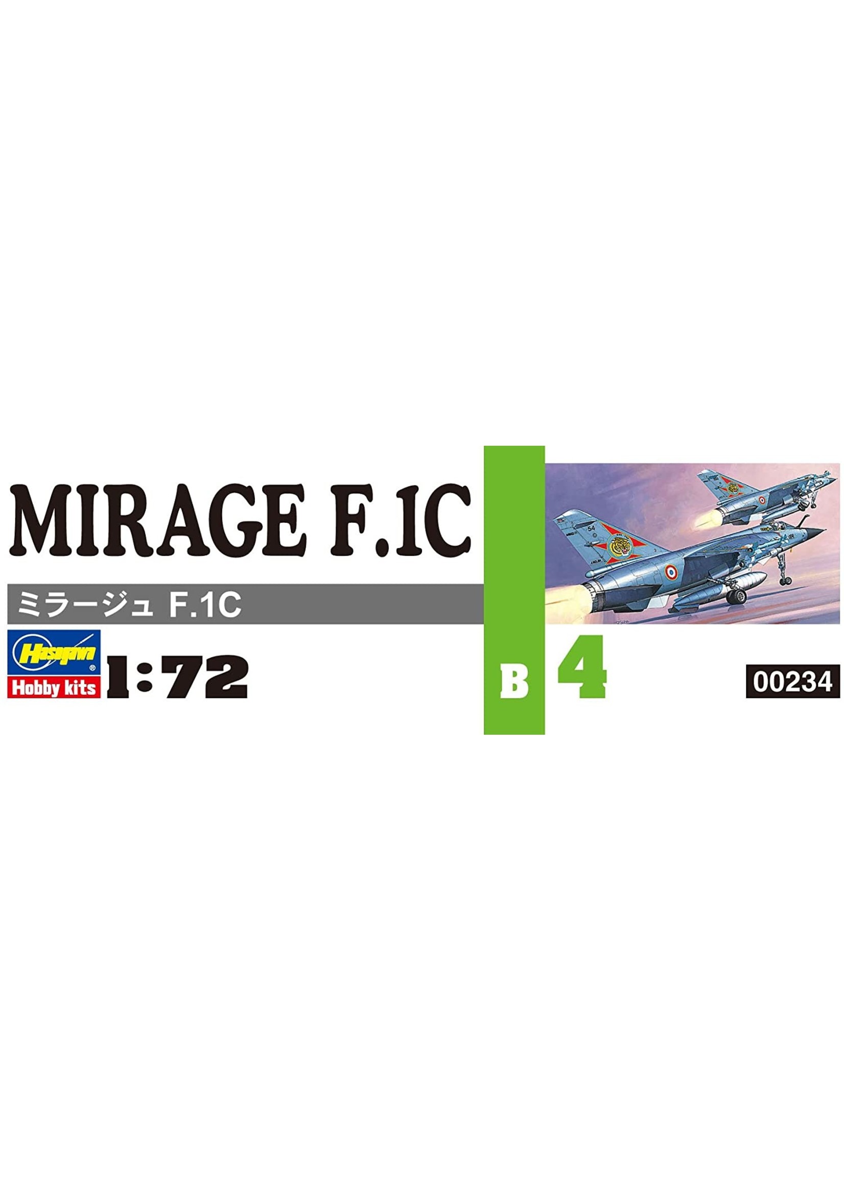 Hasegawa 234 - 1/72 Mirage F.1C