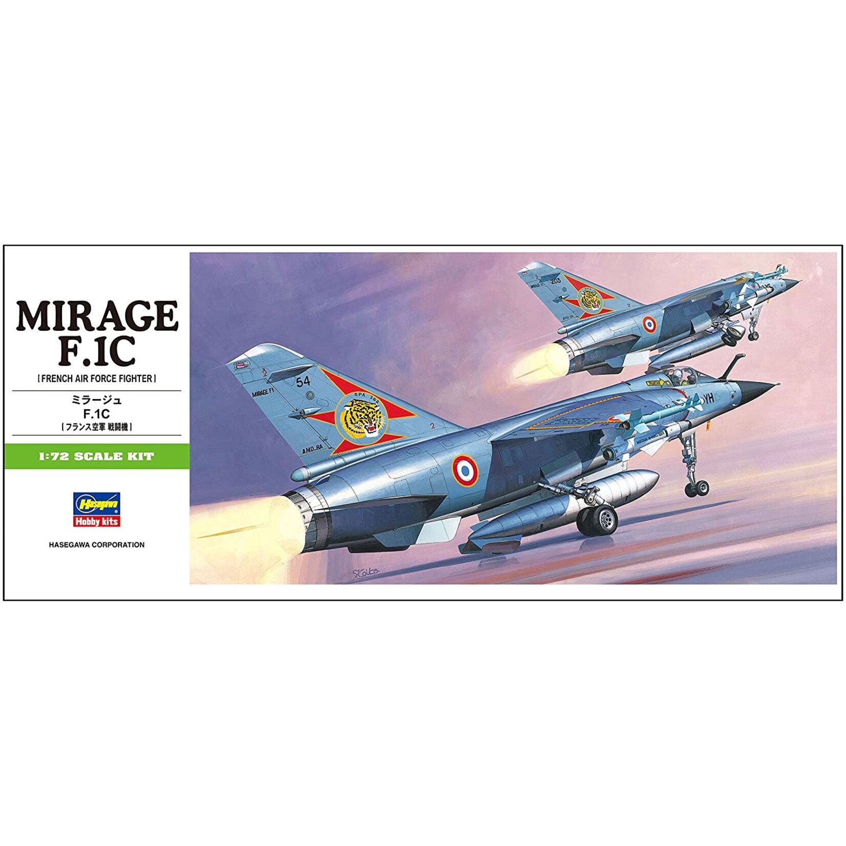 Hasegawa 234 - 1/72 Mirage F.1C
