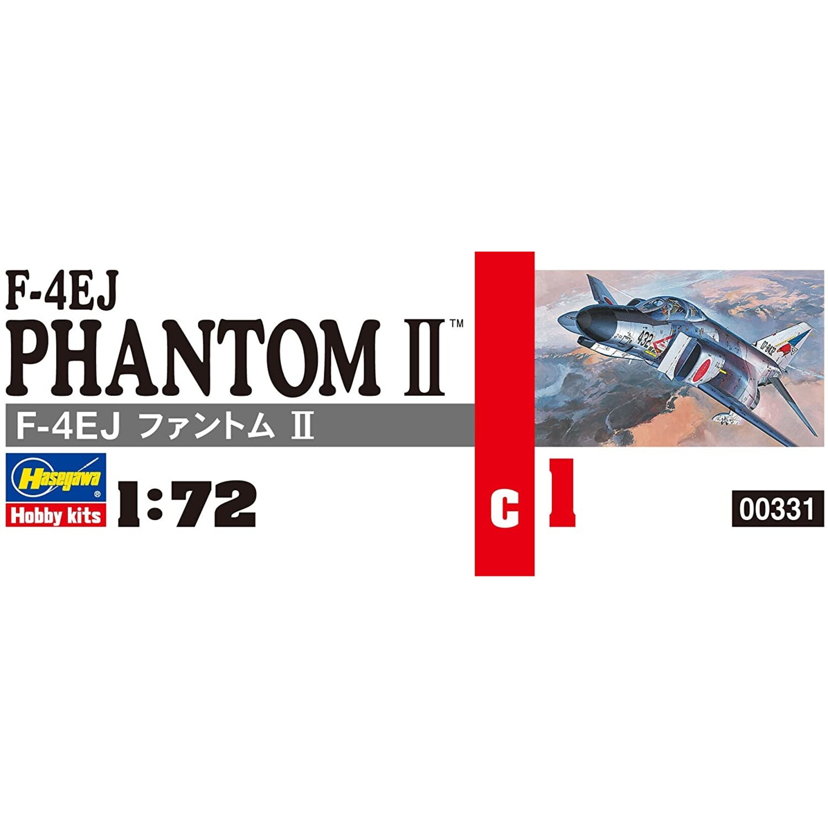 Hasegawa 331 - 1/72 F-4EJ Phantom II