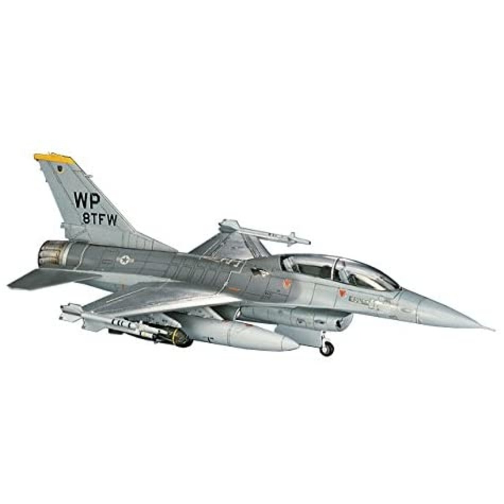 Hasegawa 444 - 1/72 F-16B Plus Fighting Falcon