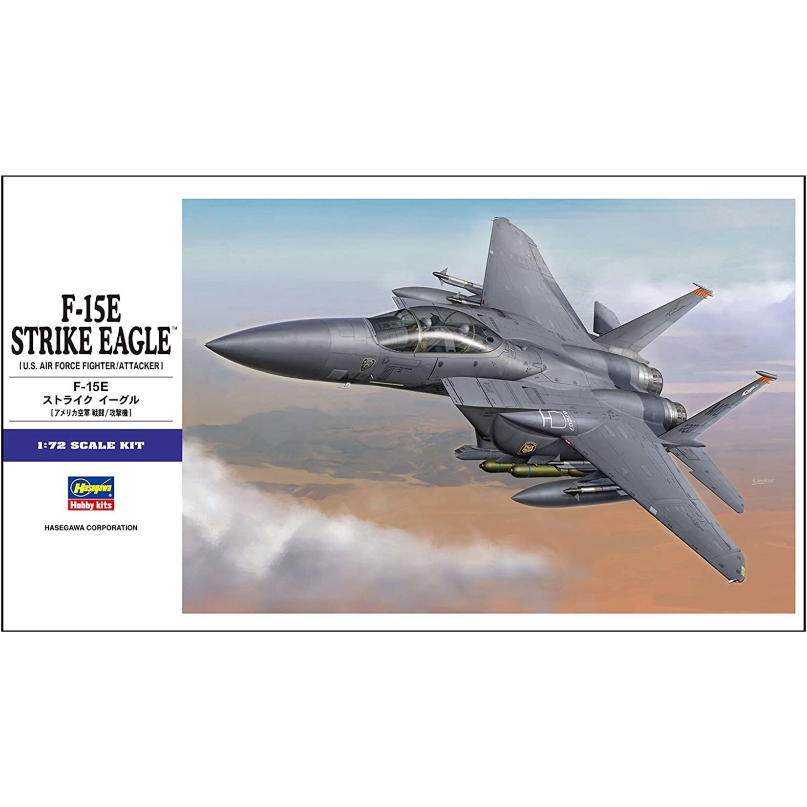 Hasegawa 1569 - 1/72 F-15E Strike Eagle