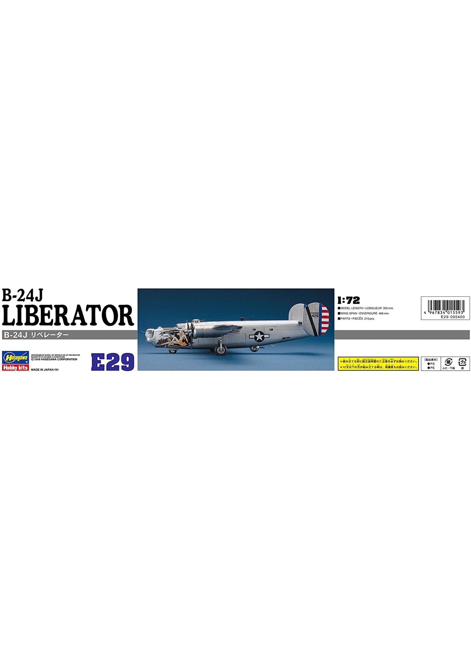Hasegawa HSG 1559  B-24J Liberator 1:72