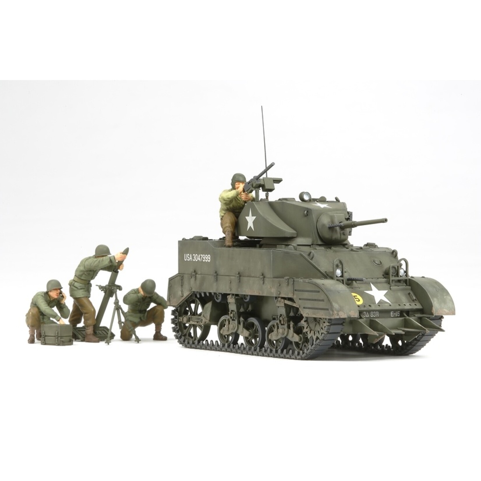 Tamiya 35313 - 1/35 US Light Tank M5A1