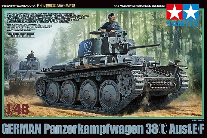 32583 1/48 German Panzer 38(t) Ausf.E/F