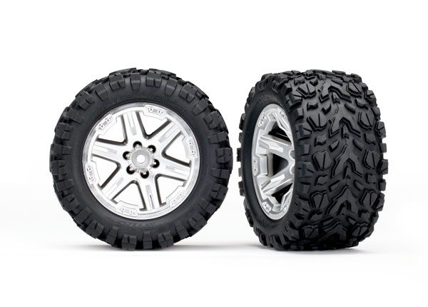6774R - RXT Satin Chrome Wheels / Talon Extreme Tires