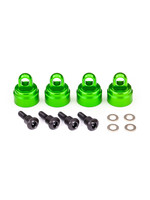 Traxxas 3767G - Aluminum Shock Caps - Green