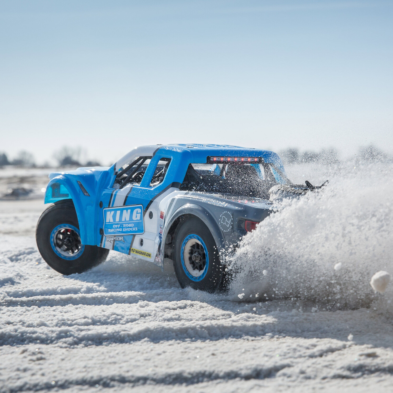 Losi 1/10 King Shocks Ford Raptor Baja Rey 4WD Brushless RTR