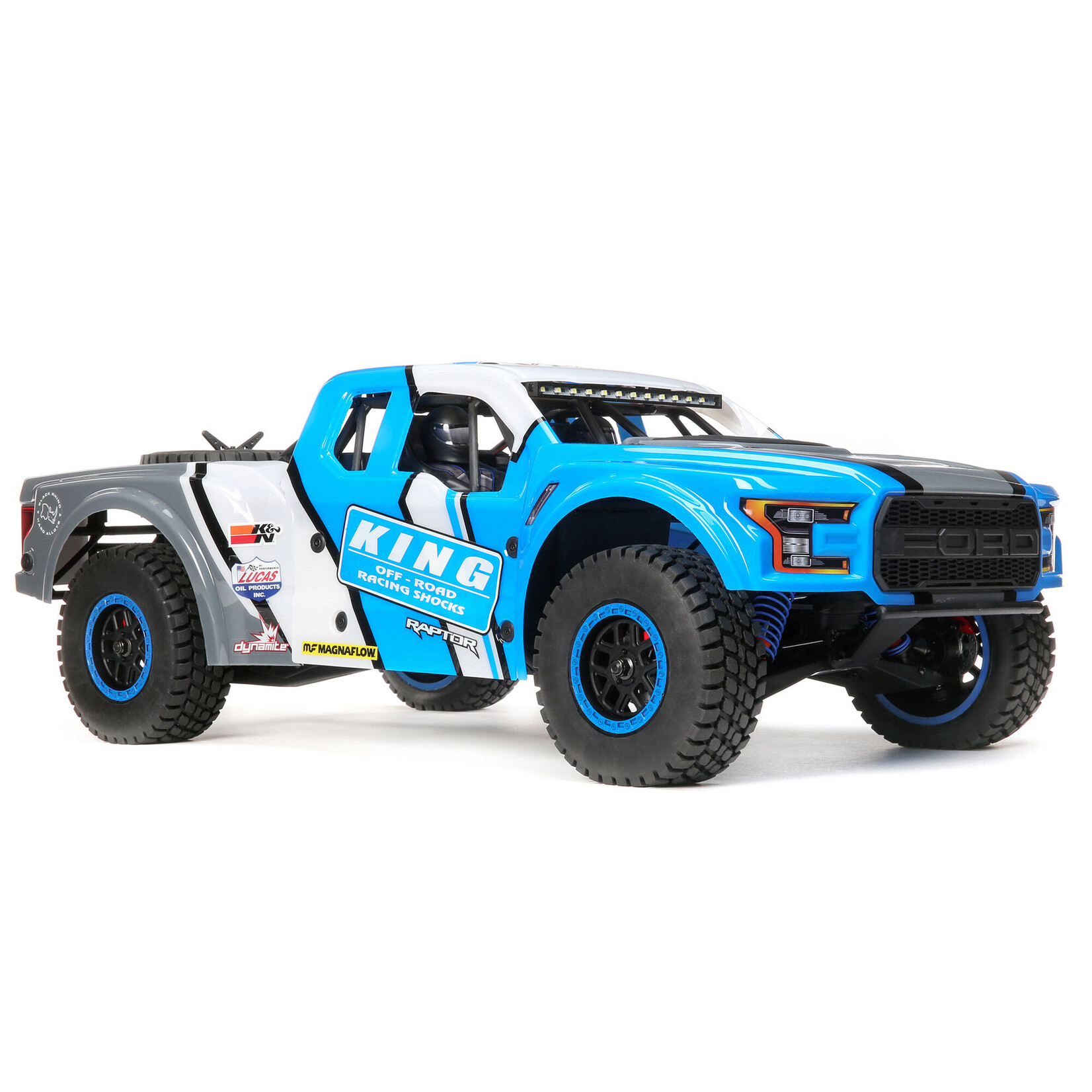 Losi 1/10 King Shocks Ford Raptor Baja Rey 4WD Brushless RTR