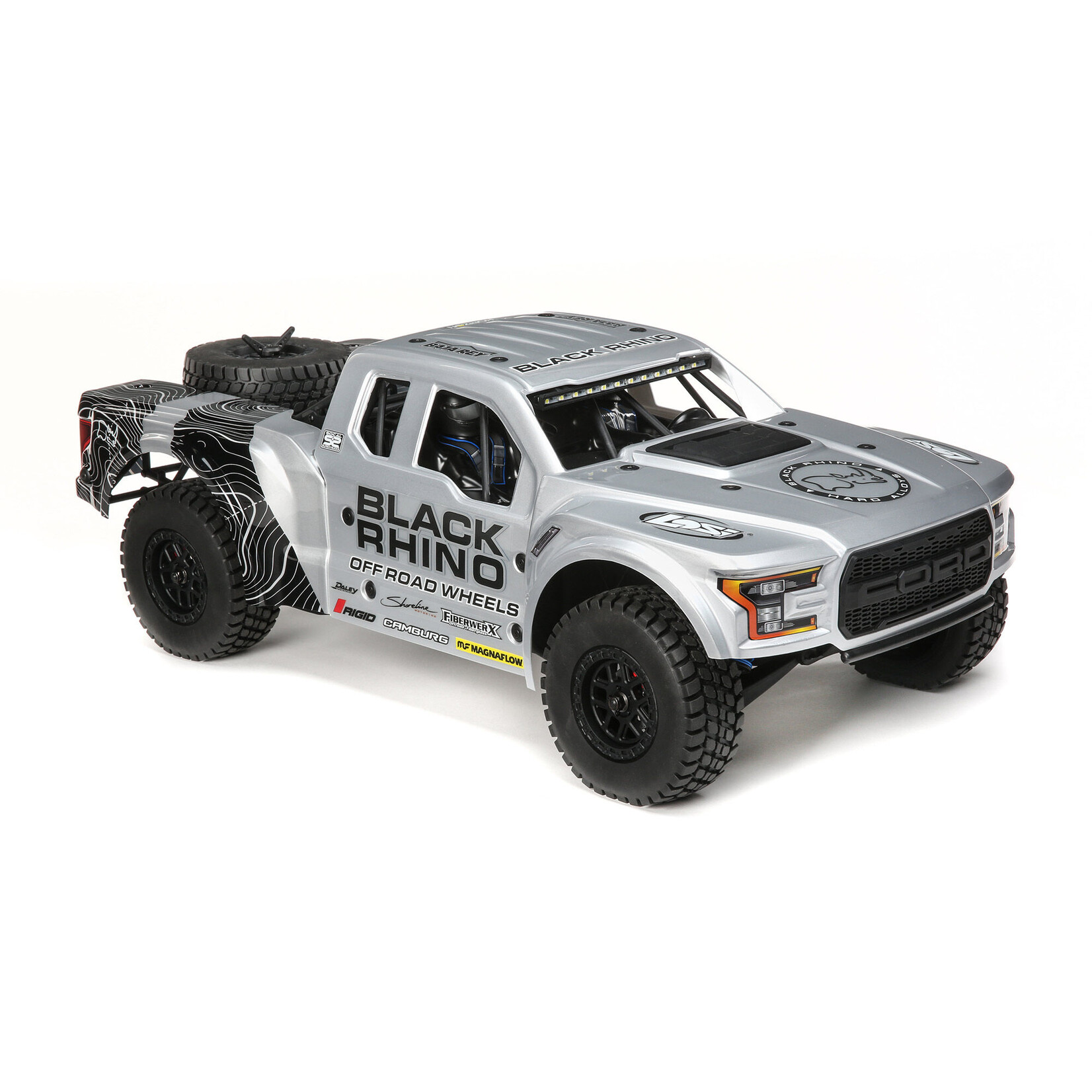 Losi 1/10 Black Rhino Ford Raptor Baja Rey 4WD Brushless RTR