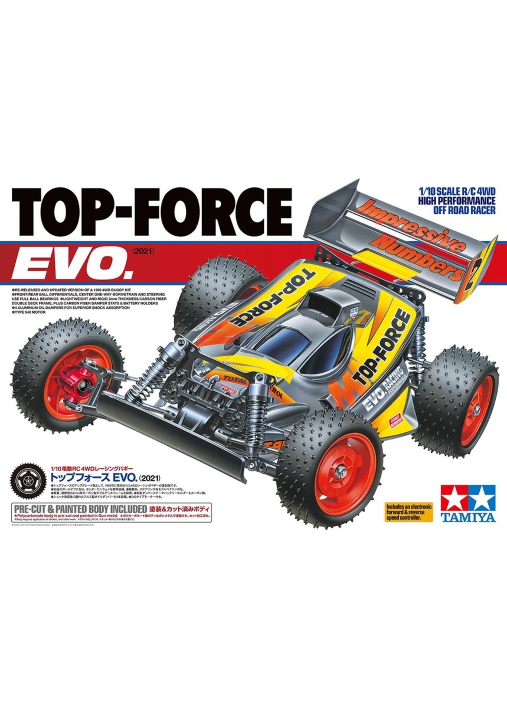 Tamiya 1/10 Top-Force Evo. (2021) Kit