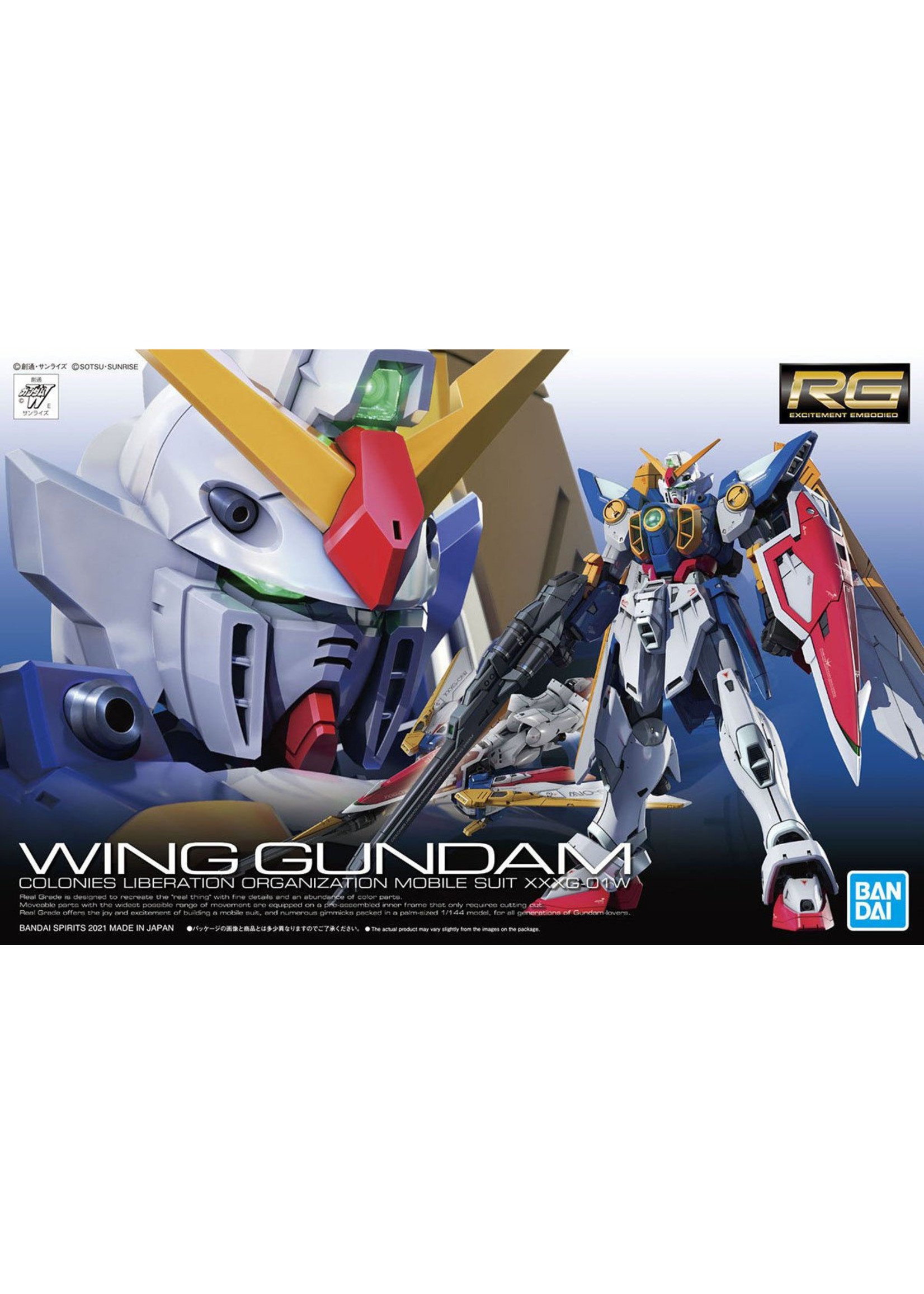Bandai #35 Wing Gundam RG