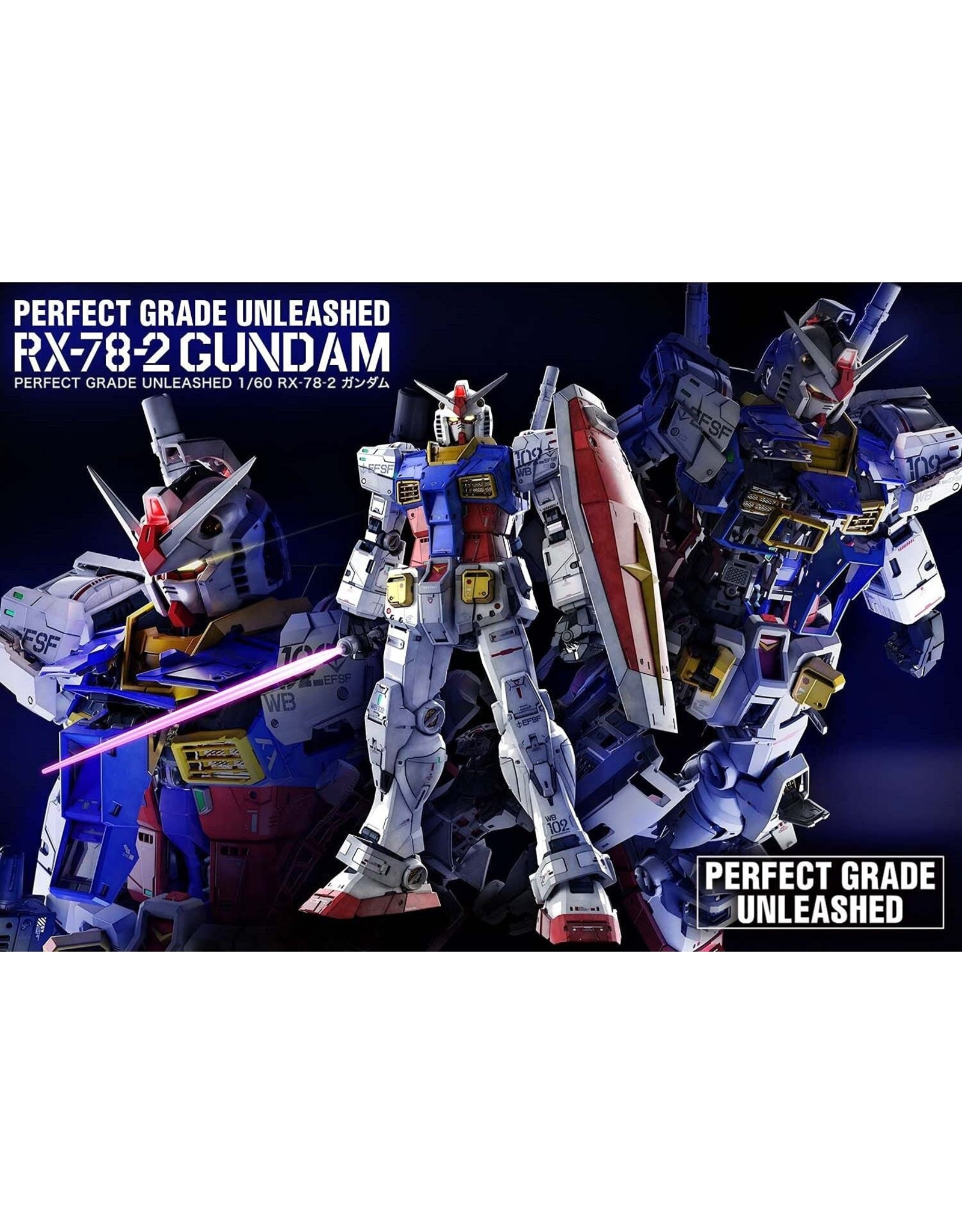 Bandai Rx 78 2 Gundam Pg Unleashed Plastic Model Kit Hub Hobby