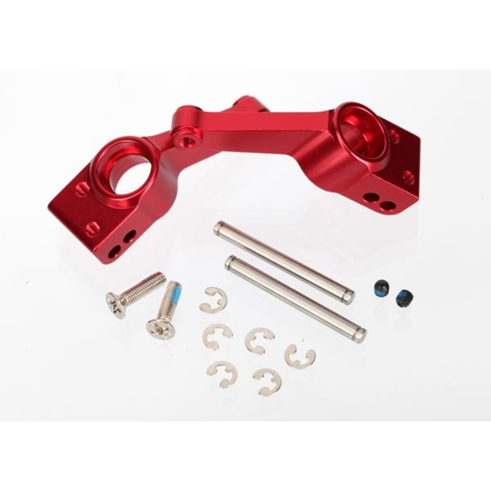 Traxxas 1952A - Aluminum Rear Stub Axle Carriers - Red