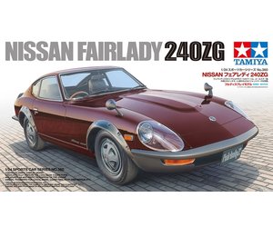 Tamiya 24360 - 1/24 Nissan Fairlady 240ZG Plastic Model Kit - Hub