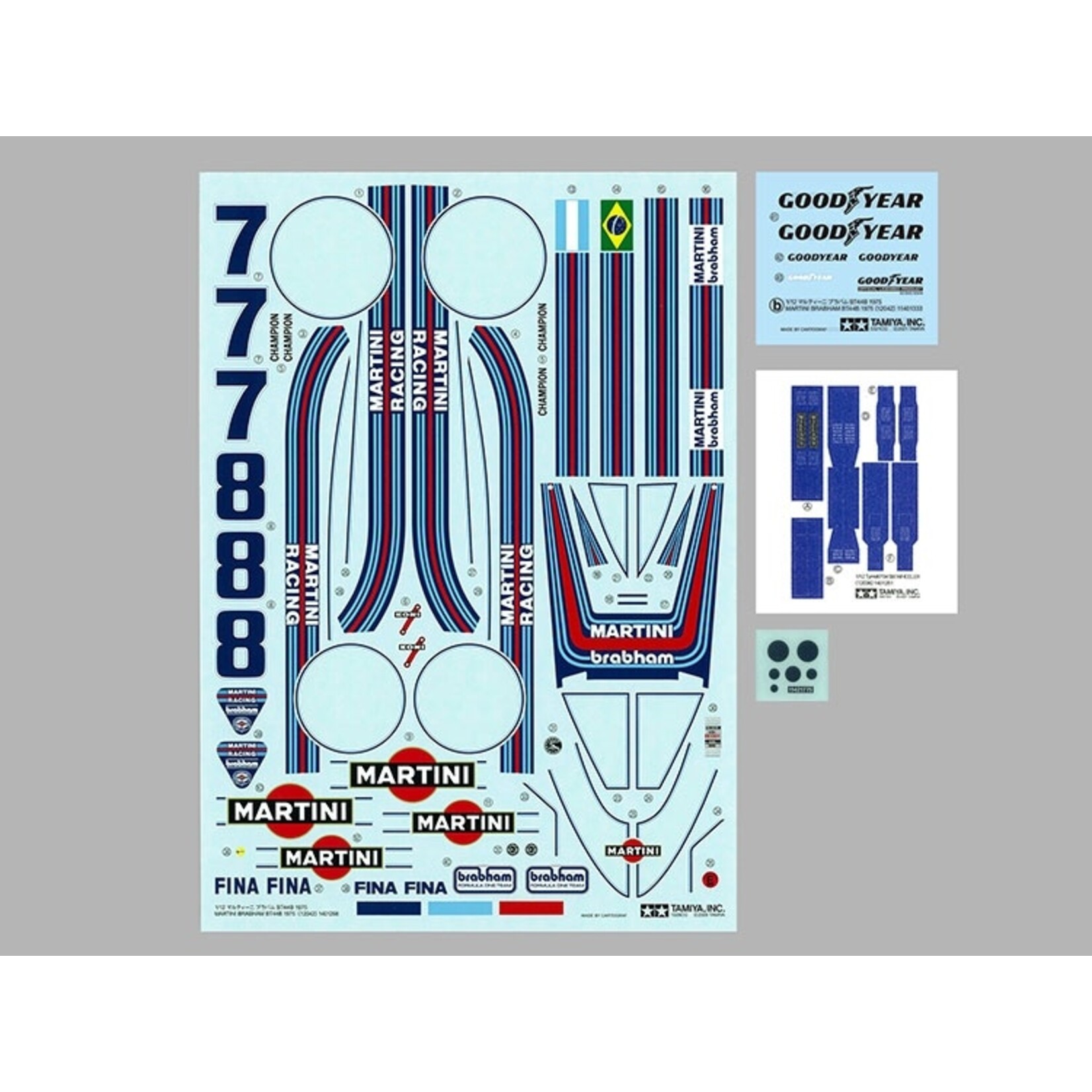 Tamiya 12042 - 1/12 Martini Brabham BT44B 1975