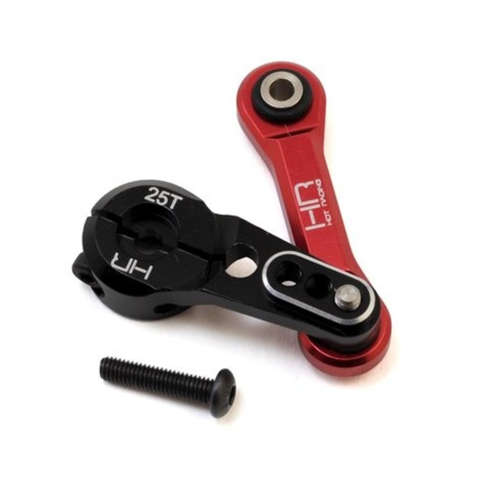 Hot Racing HRAAON48SH25 - Aluminum Fixed Link Steering with 25T Servo Arm