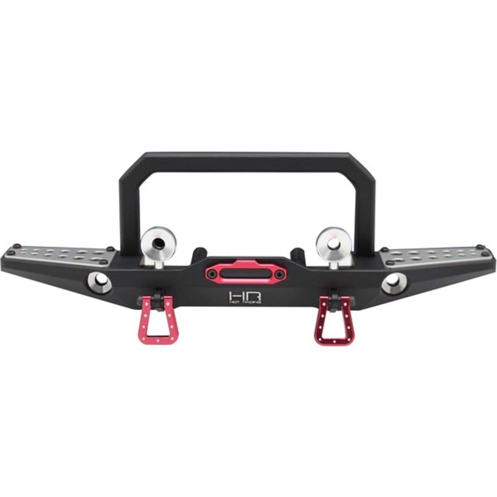 Hot Racing HRATRXF03EMR01 -  Aluminum Front Bumper, Winch Mount, & Light Buckets