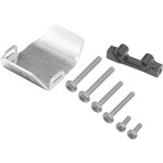 Hot Racing HRASXTF331CF - Stainless Steel Front or Rear Axle Skid Plate for Axial SCX24