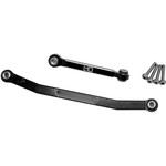 Hot Racing HRASXTF49X01 - Black Aluminum Fix Link Tight Tolerance Steering Rod for SCX24