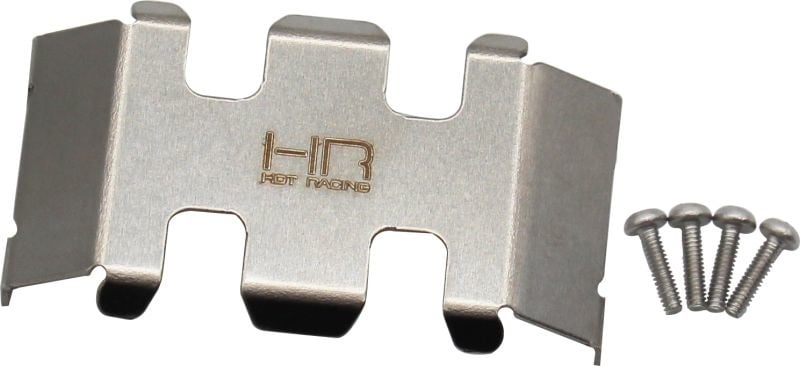 HRASXTF332C - Stainless Steel Center Belly Skid Plate for Axial SCX24