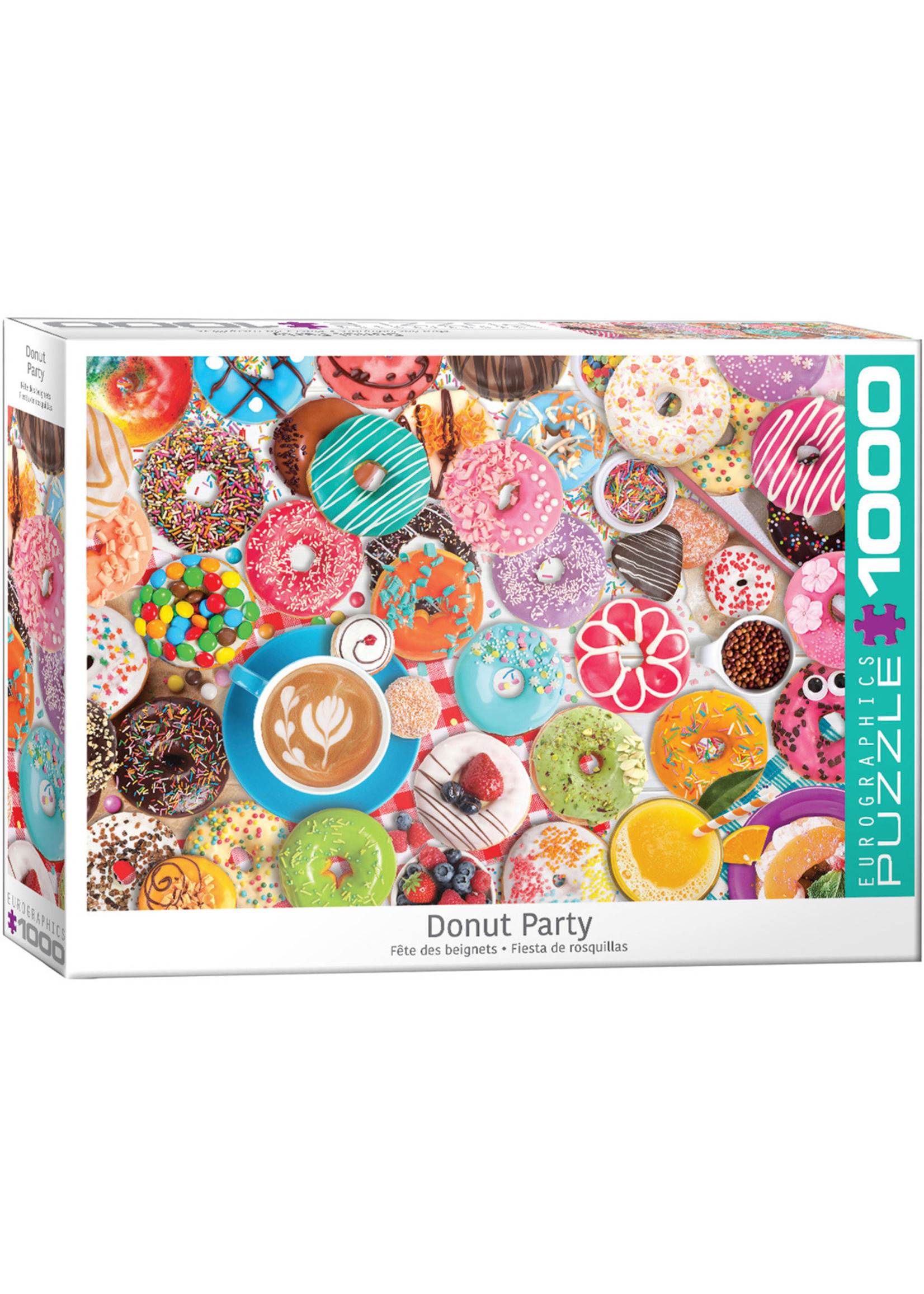 Eurographics Donut Party - 1000 Piece Puzzle