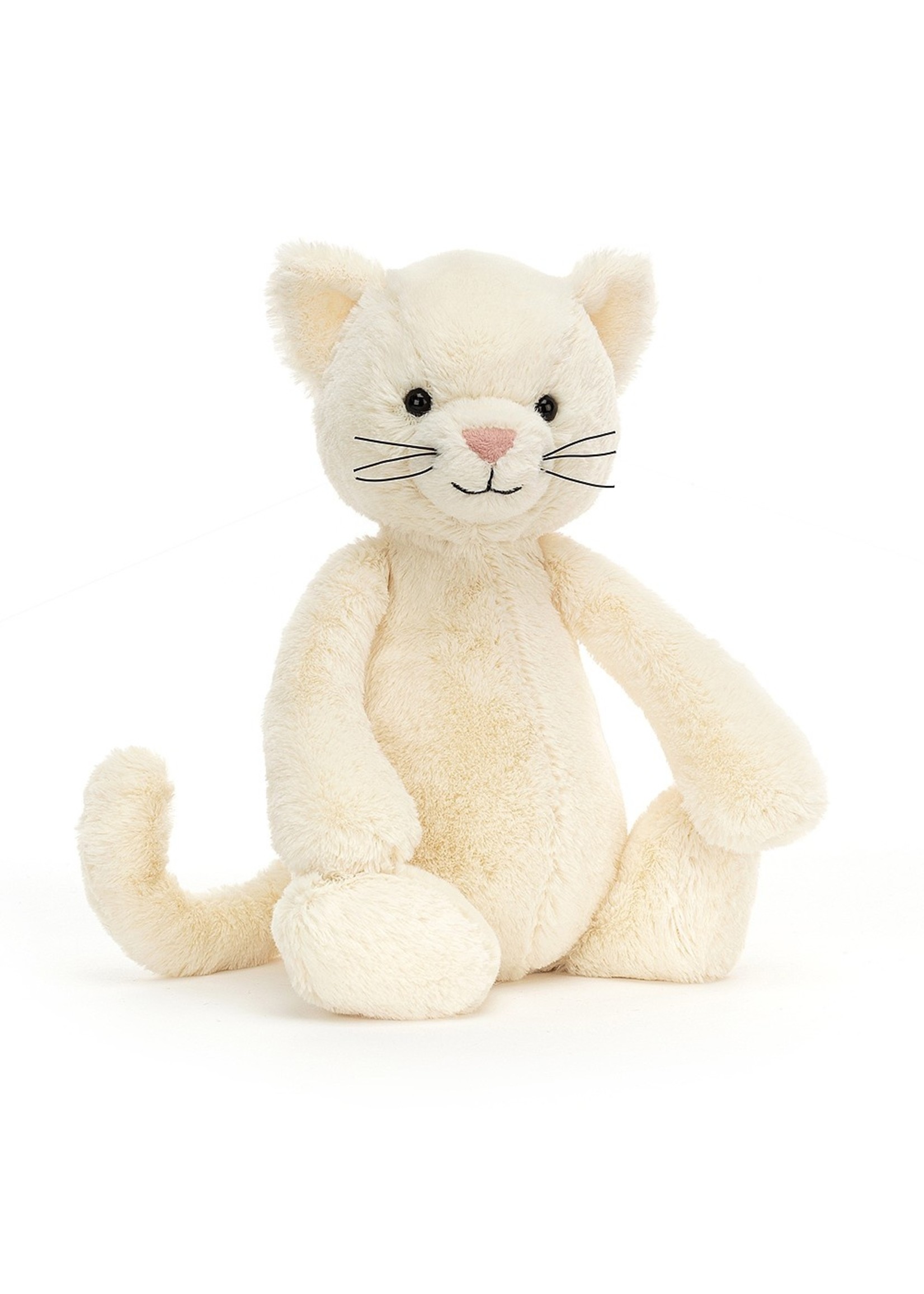 Jellycat Bashful Cream Kitten - Medium