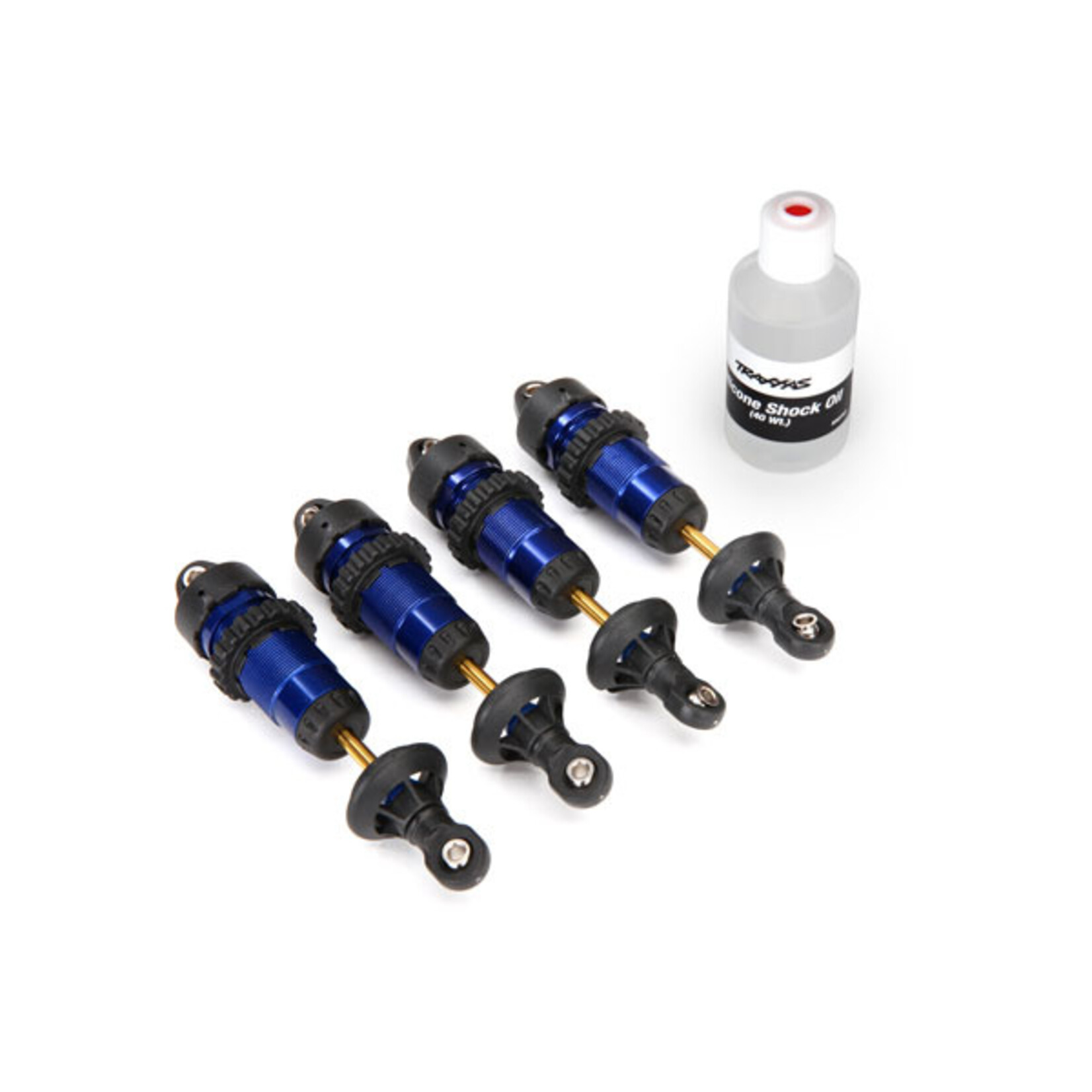 Traxxas 5460A - Aluminum Shocks GTR - Blue-Anodized