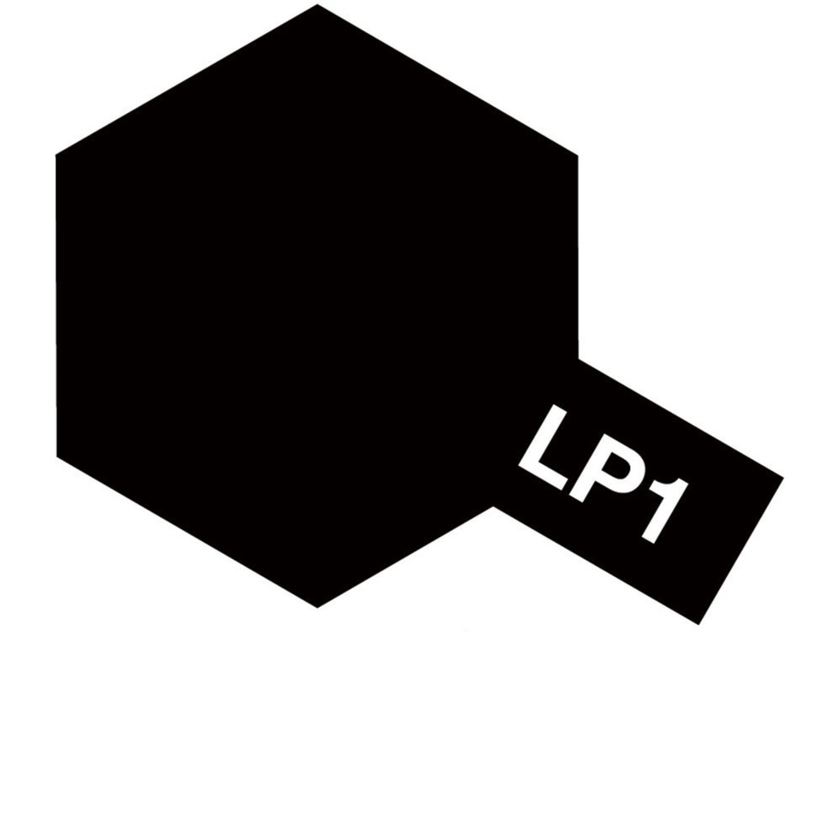 Tamiya 82101 - LP-1 Black Lacquer Paint 10ml