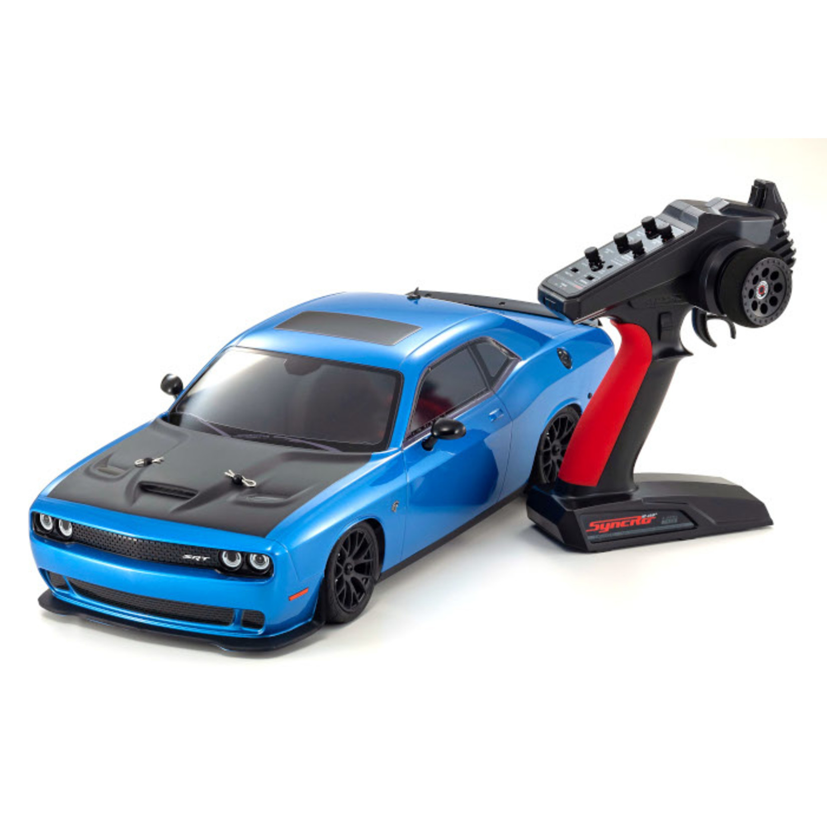 Kyosho 1/10 Fazer Mk2 Challenger SRT Hellcat B5 Blue - Readyset