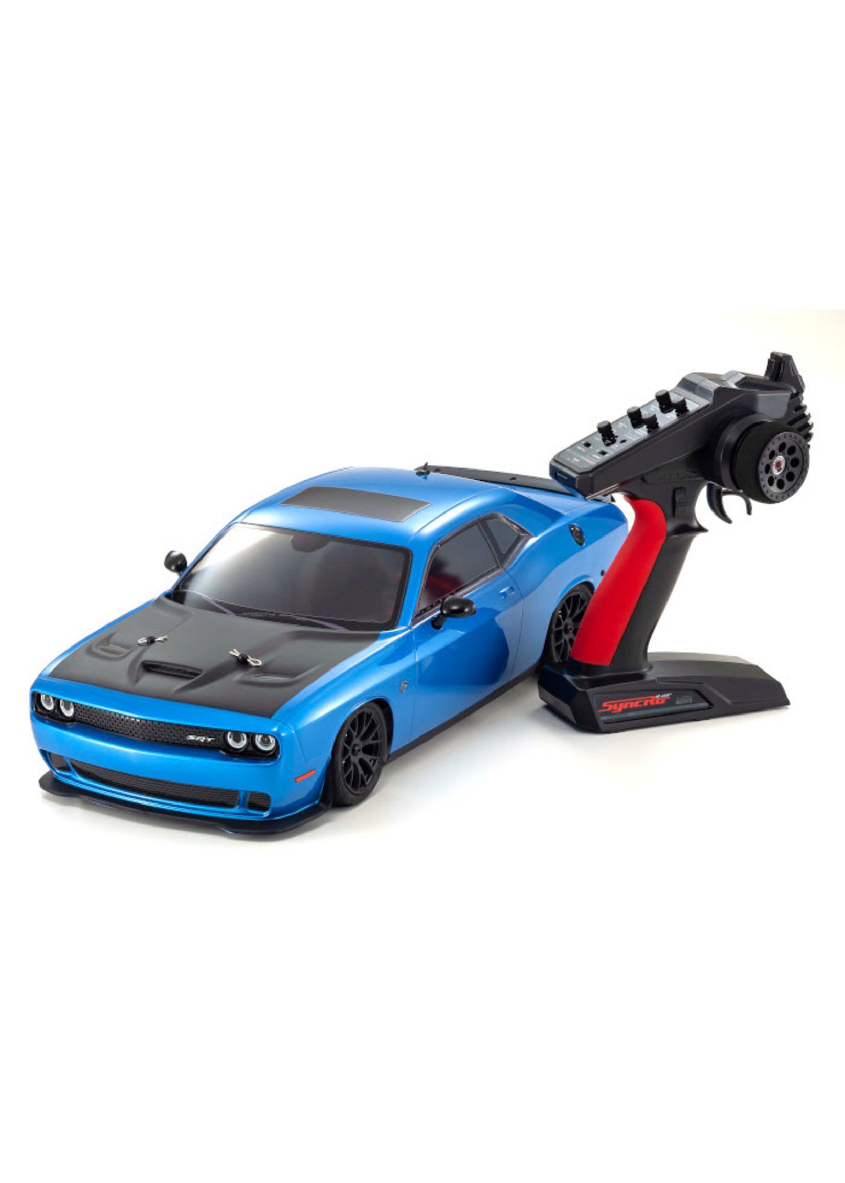 Kyosho 1/10 Fazer Mk2 Challenger SRT Hellcat B5 Blue - Readyset