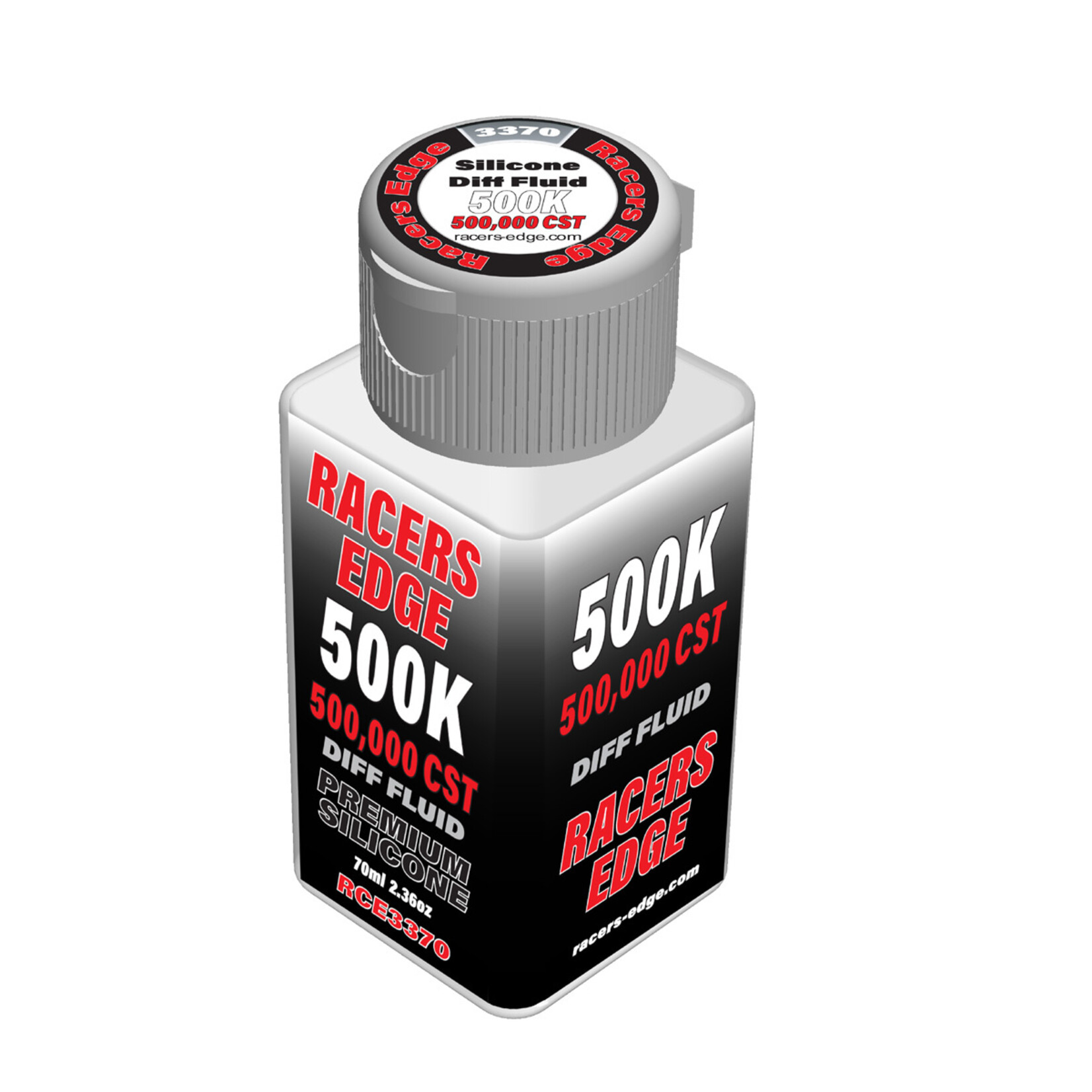 Racers Edge RCE3370 - 500,000cSt 70ml 2.36oz Pure Silicone Diff Fluid
