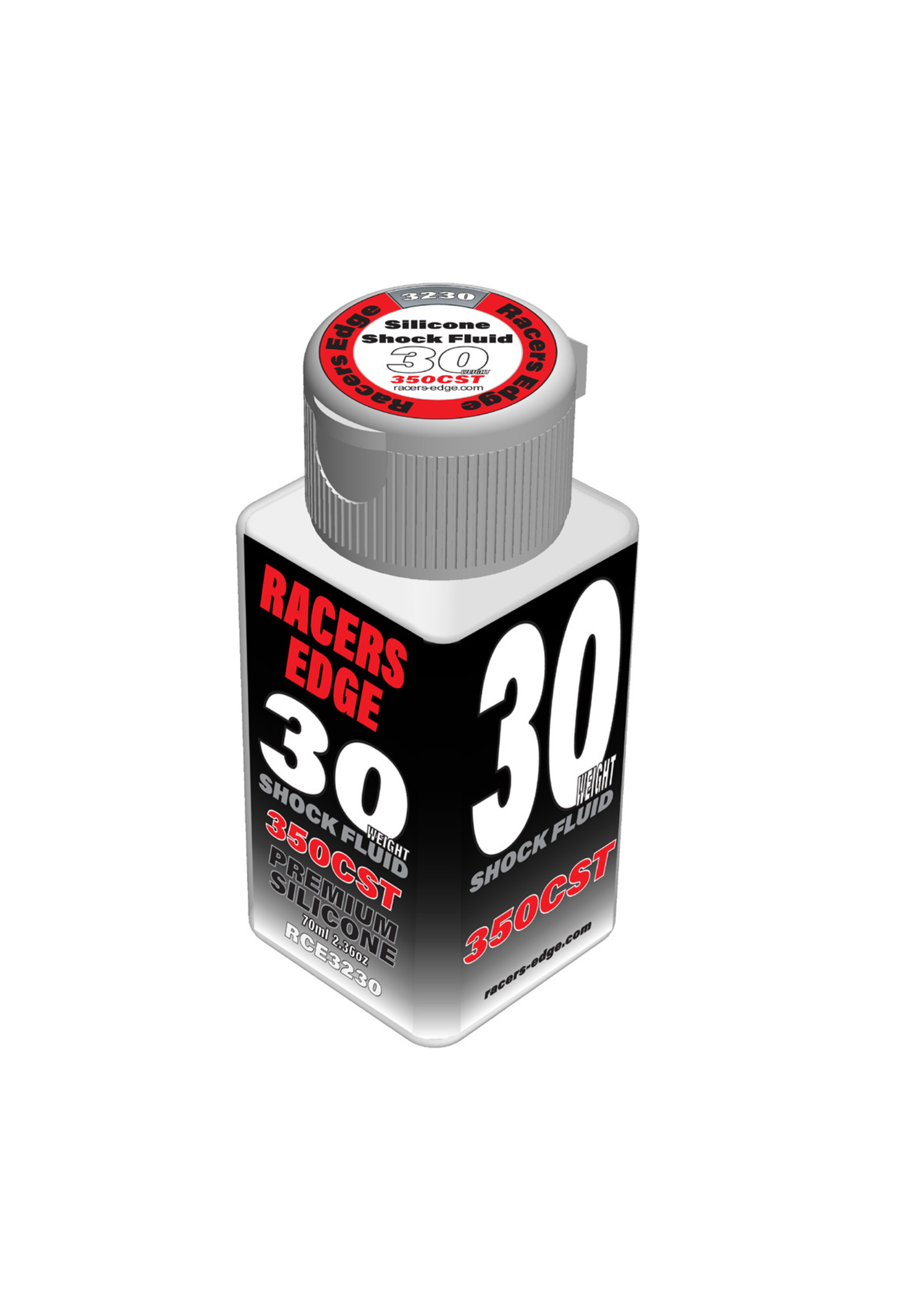 Racers Edge RCE3230 - 30 Weight, 350cSt, 70ml 2.36oz Pure Silicone Shock Oil