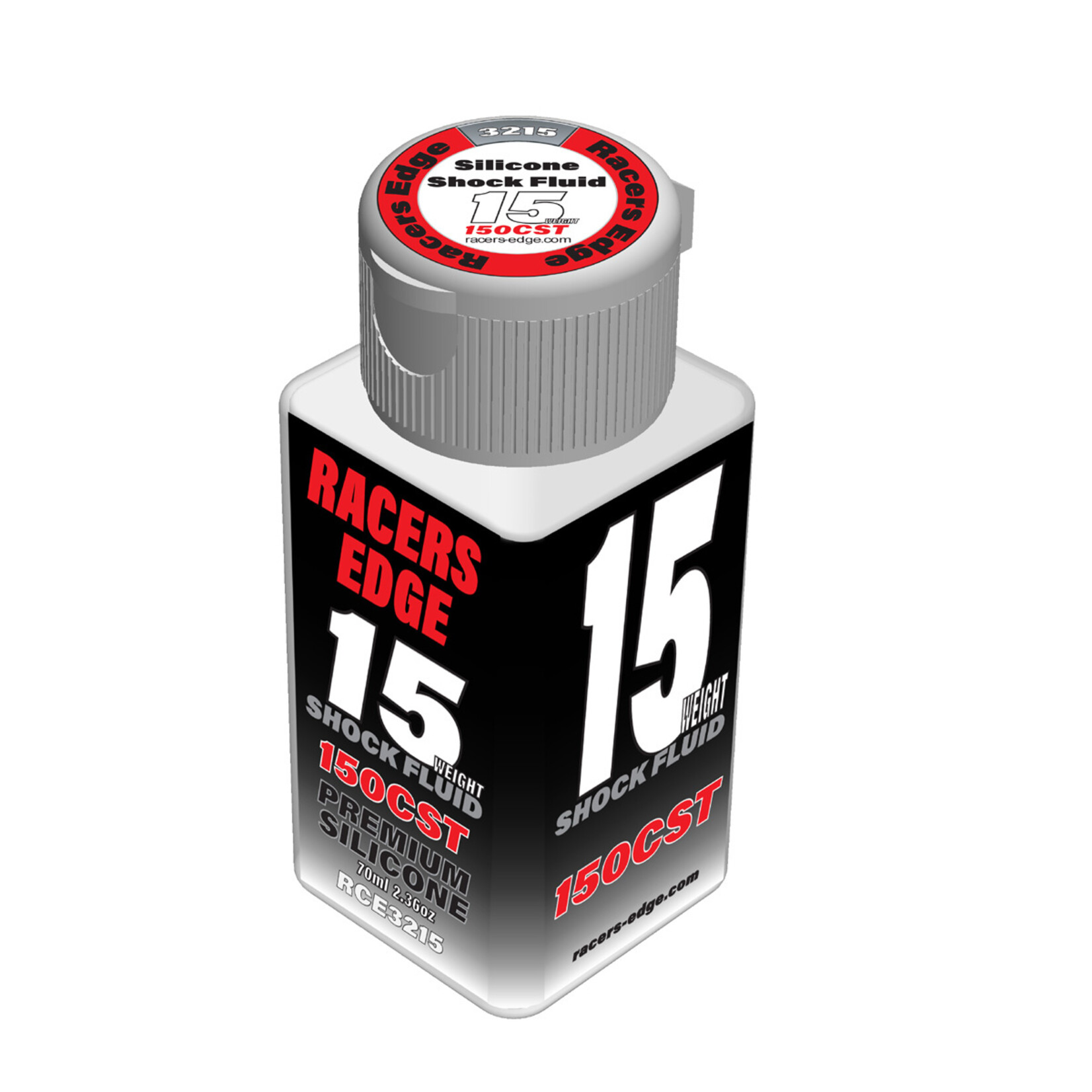 Racers Edge RCE3215 - 15 Weight, 150cSt, 70ml 2.36oz Pure Silicone Shock Oil