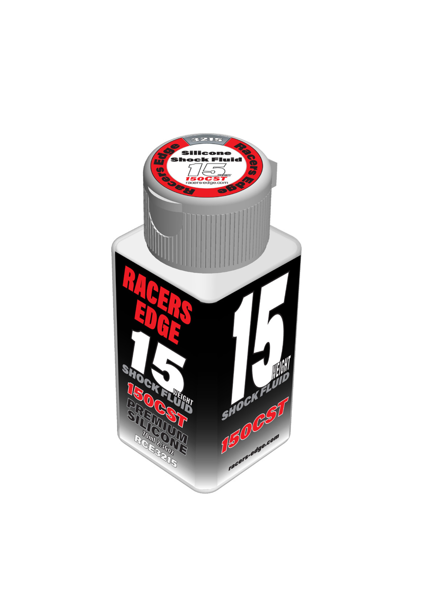 Racers Edge RCE3215 - 15 Weight, 150cSt, 70ml 2.36oz Pure Silicone Shock Oil