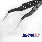 Ustar UA90200E - Anti-Static Angled Tweezers