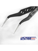 Ustar UA90200E - Anti-Static Angled Tweezers