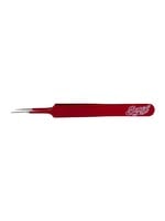 Excel 30427 - Straight Point Tweezers - Red