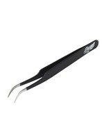 Excel 30420 - Slant Point Tweezers - Black