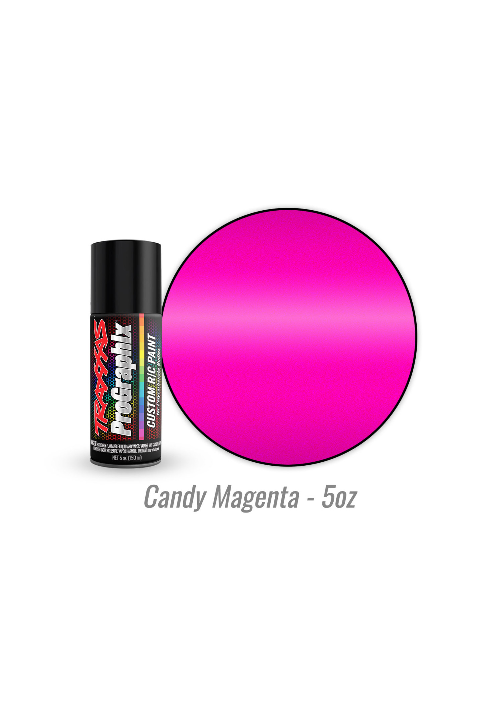 Traxxas 5072 - Candy Magenta - 5oz - Polycarbonate Spray