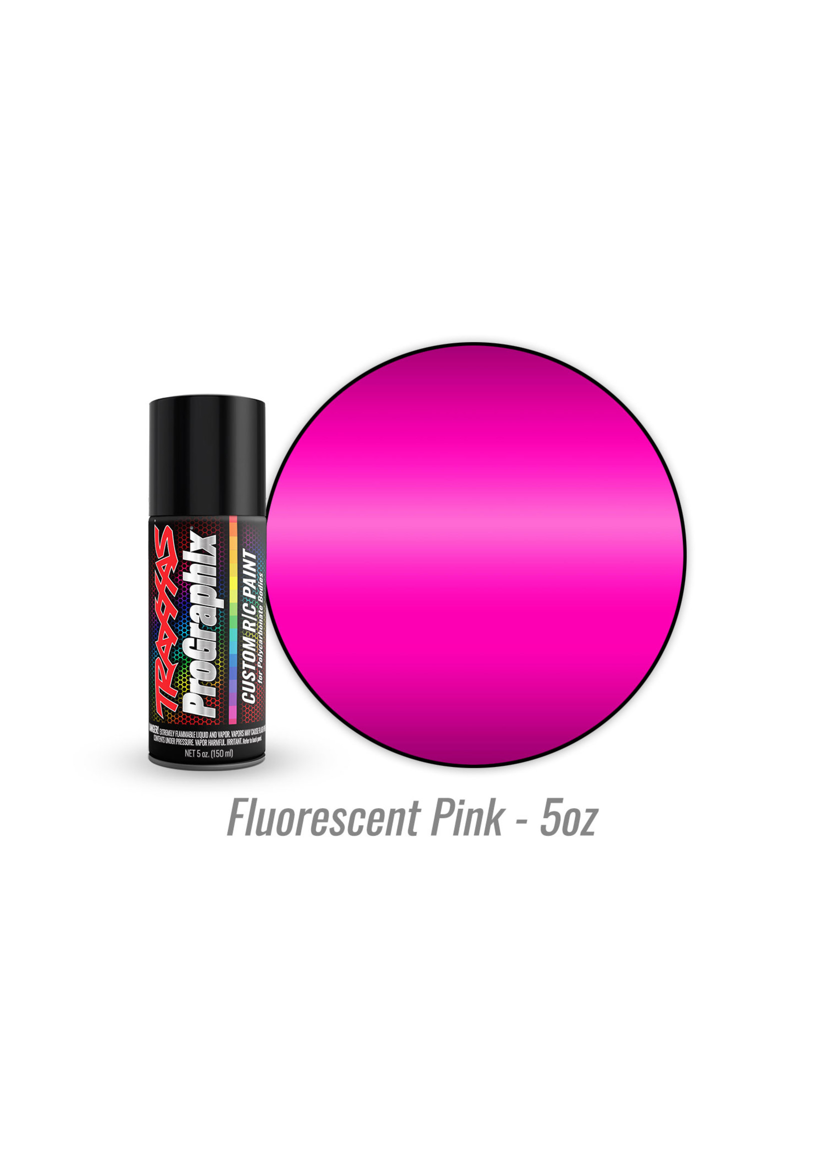 Traxxas 5065 - Fluorescent Pink - 5oz - Polycarbonate Spray