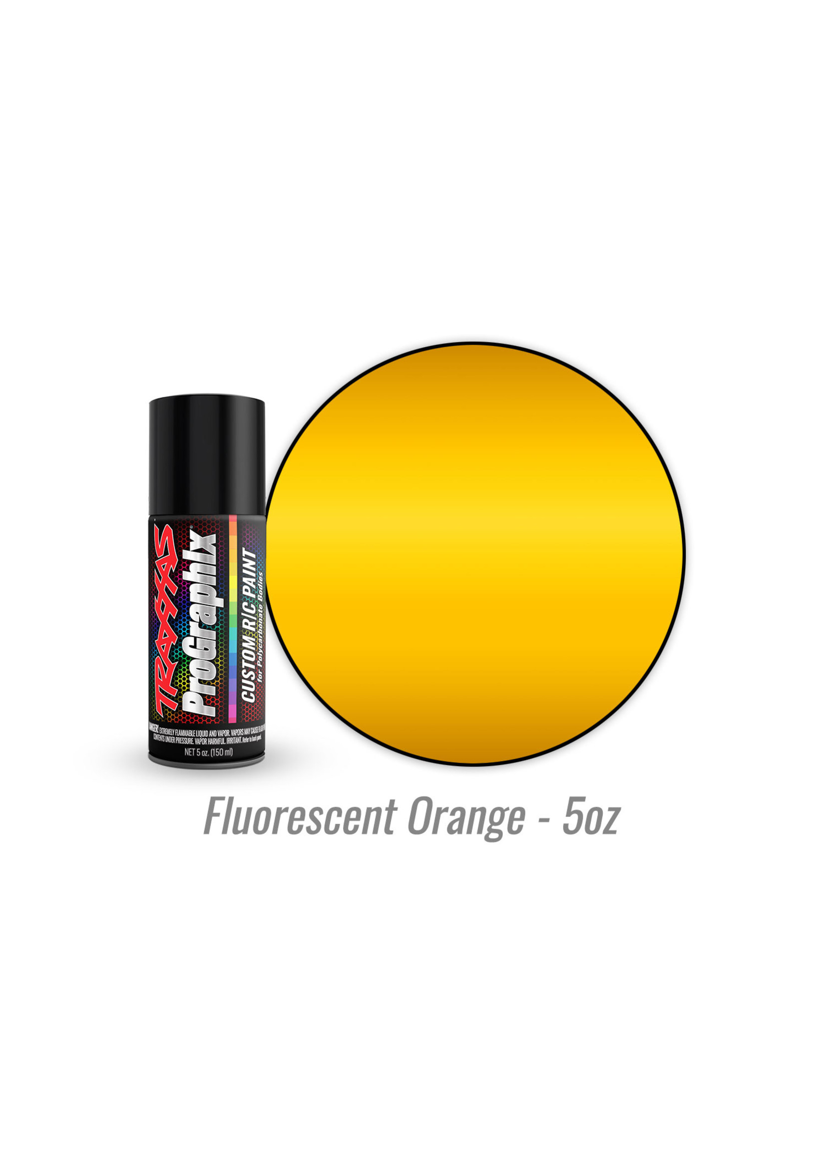 Traxxas 5061 - Fluorescent Orange - 5oz - Polycarbonate Spray