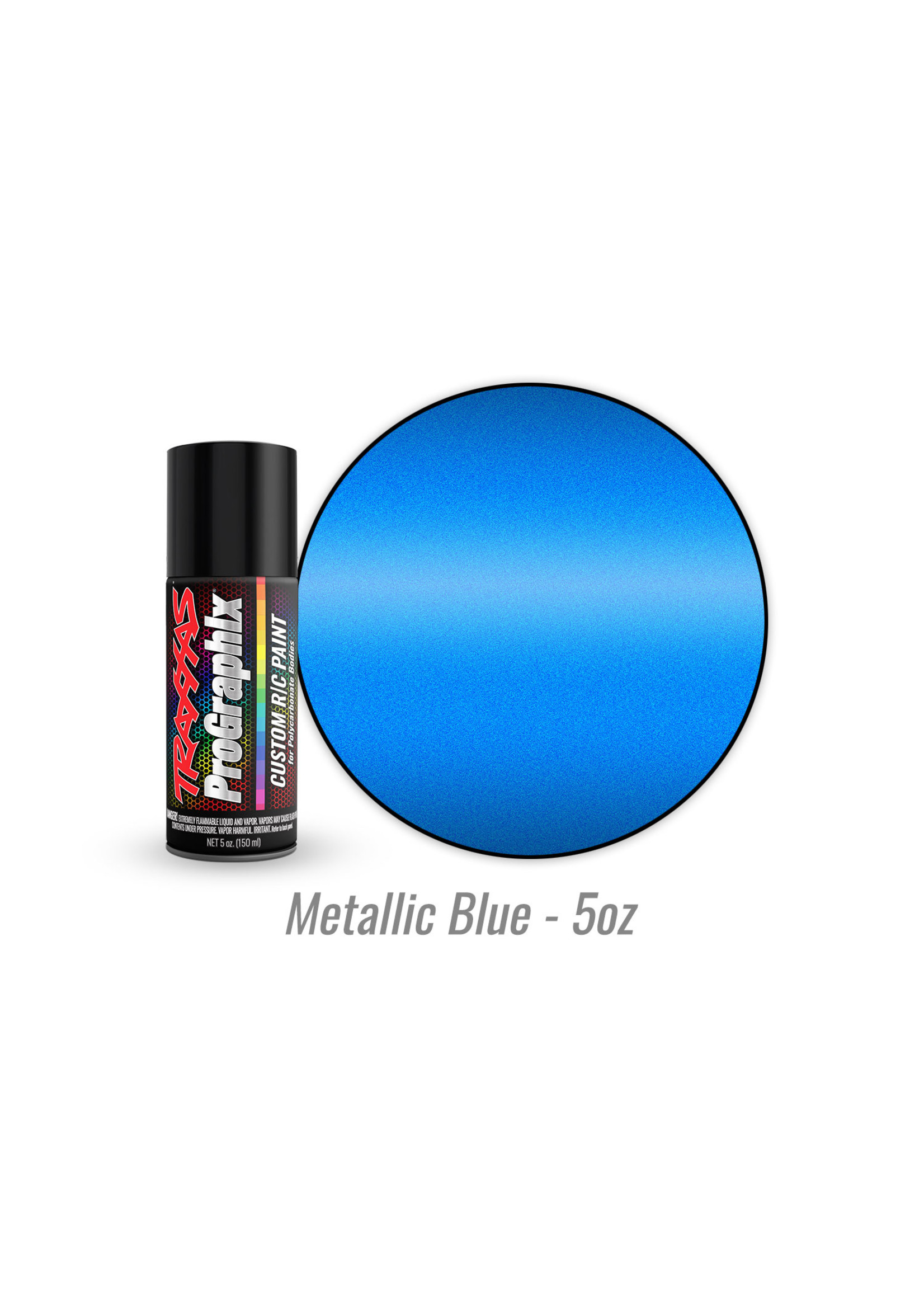 Traxxas 5074 - Metallic Blue - 5oz - Polycarbonate Spray