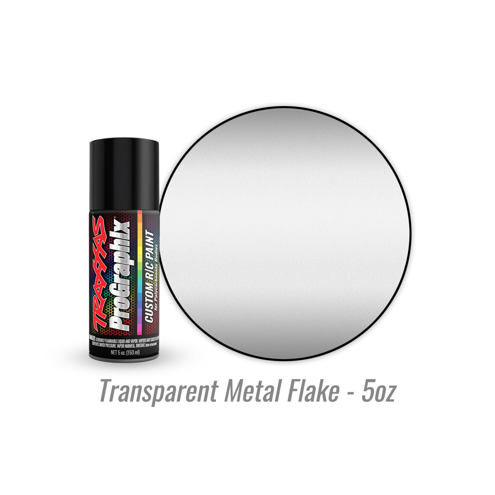 Traxxas 5049 - Transparent Metal Flake - 5oz -  Polycarbonate Spray