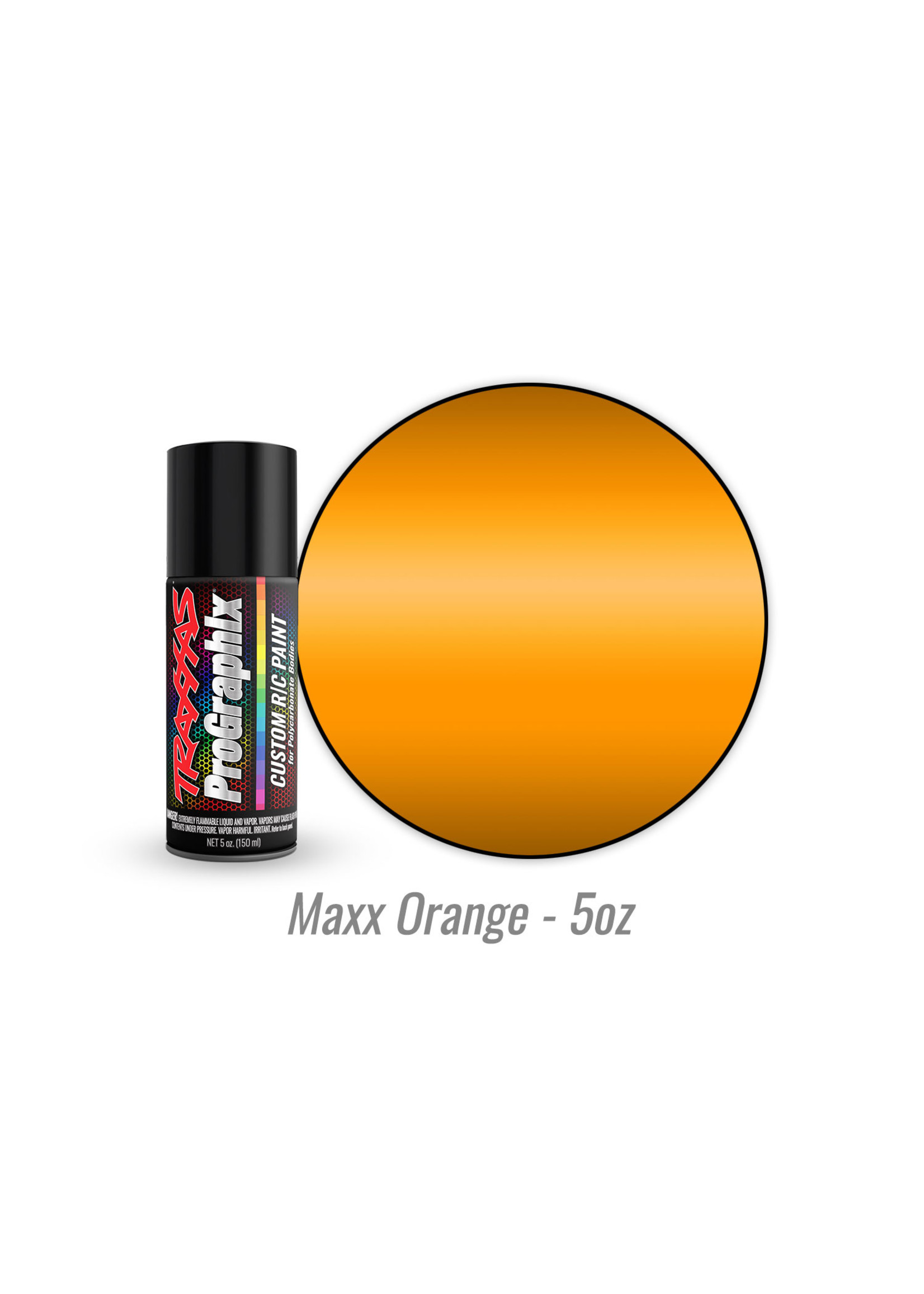 Traxxas 5051 - Maxx Orange - 5oz - Polycarbonate Spray