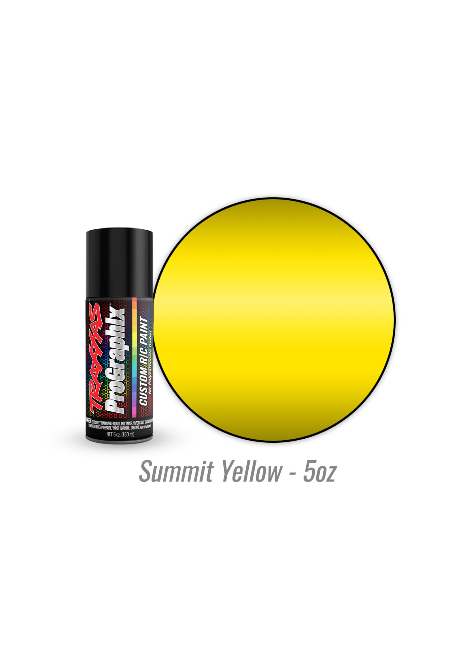 Traxxas 5053 - Summit Yellow - 5oz - Polycarbonate Spray