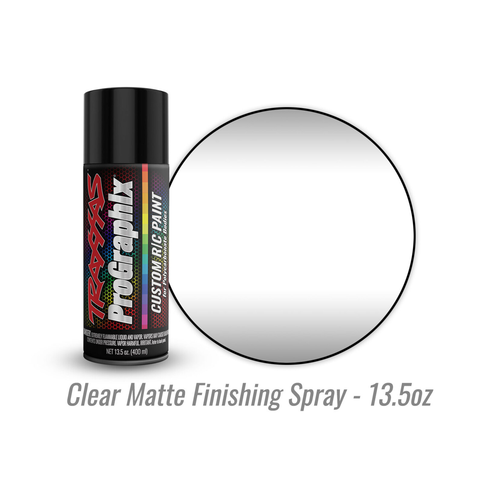 Traxxas 5047X - Clear Matte Finish - 13.5oz - Polycarbonate Spray