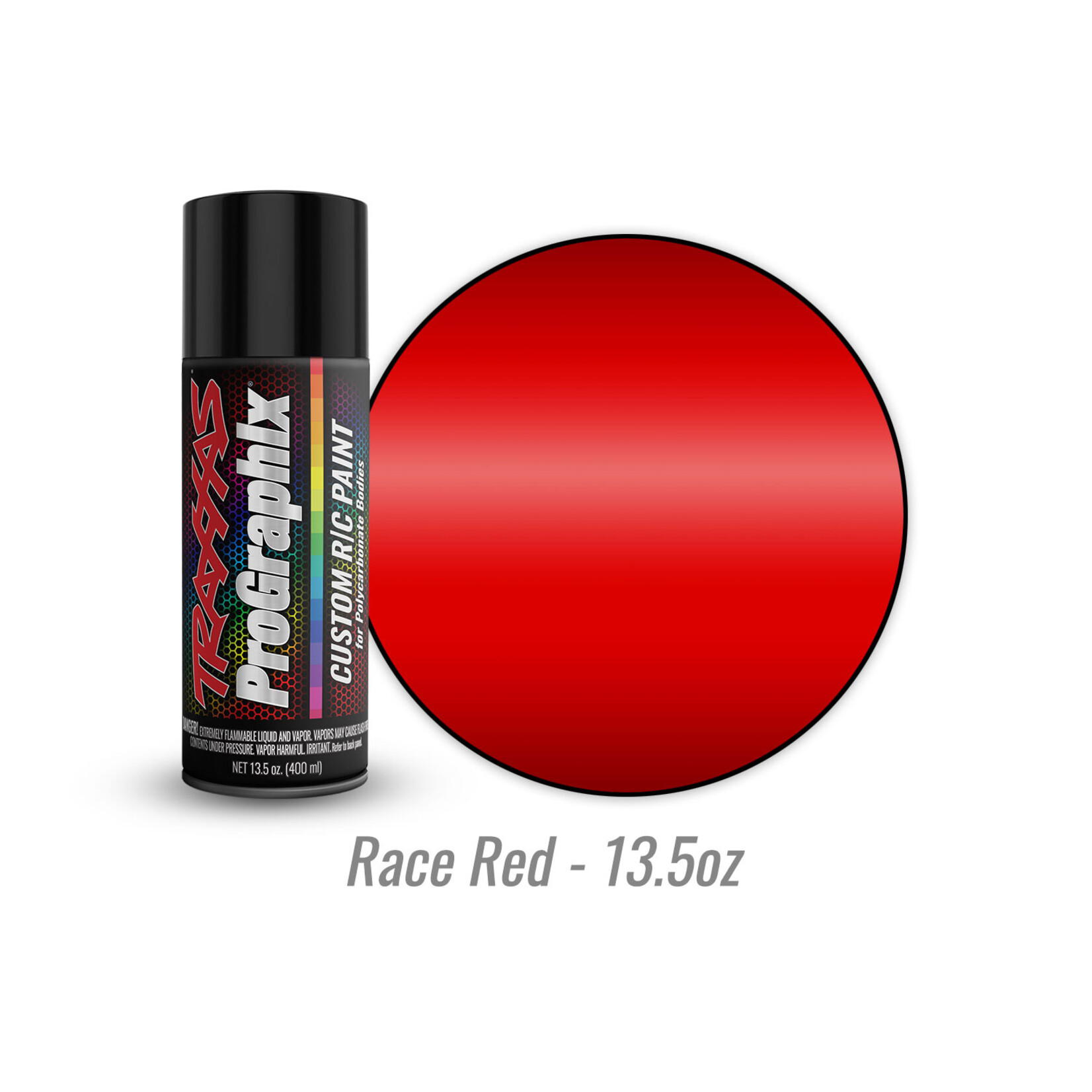 Traxxas 5057X - Red - 13.5oz - Polycarbonate Spray